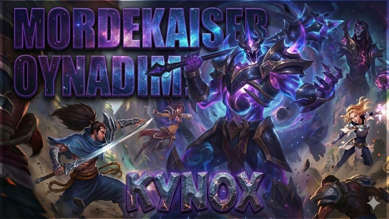Mordekaiser ile Top Lane Kabusu...Mordekaiser Oynarsan Böyle Olur!...Mordekaiser Gameplay