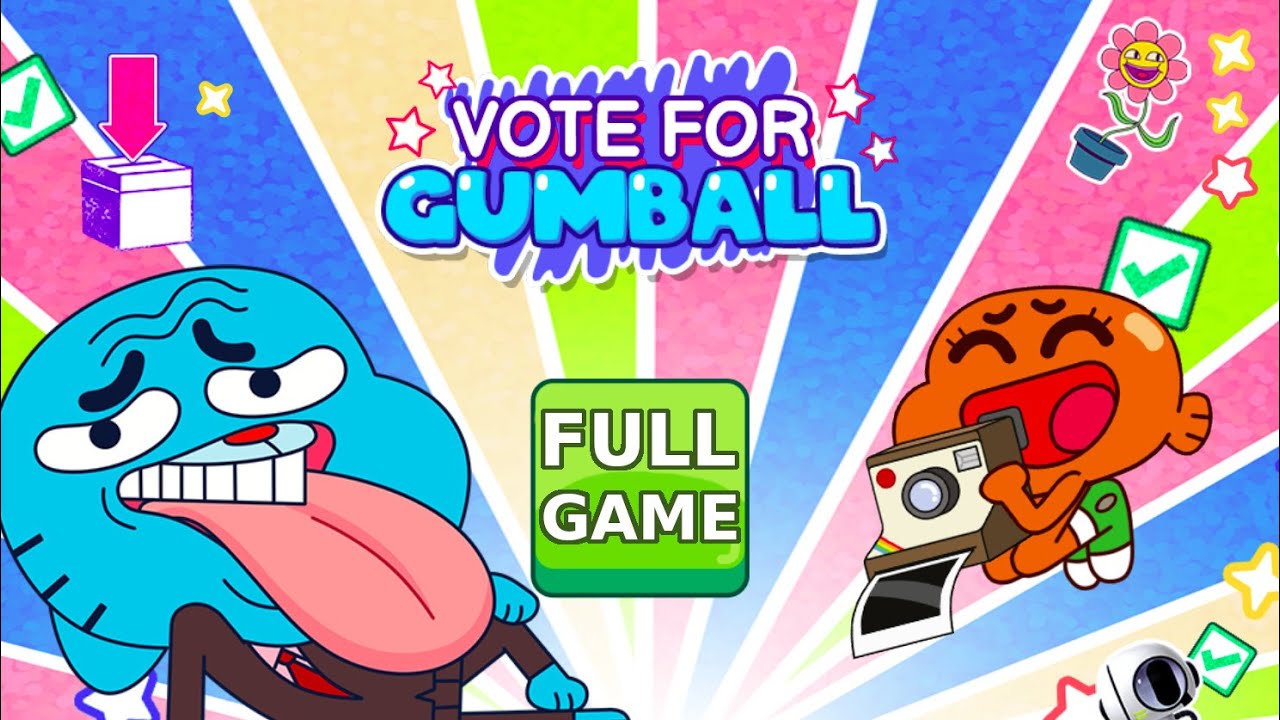 Vote for Gumball - All Levels (CN Games)