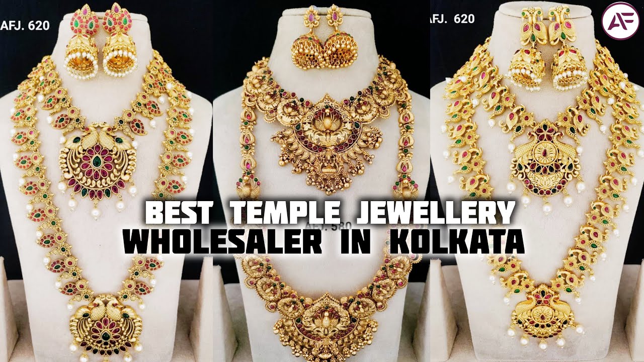 Best Temple Jewellery Wholesaler in Kolkata|Largest South Indian Temple Jewellery in Kolkata & India