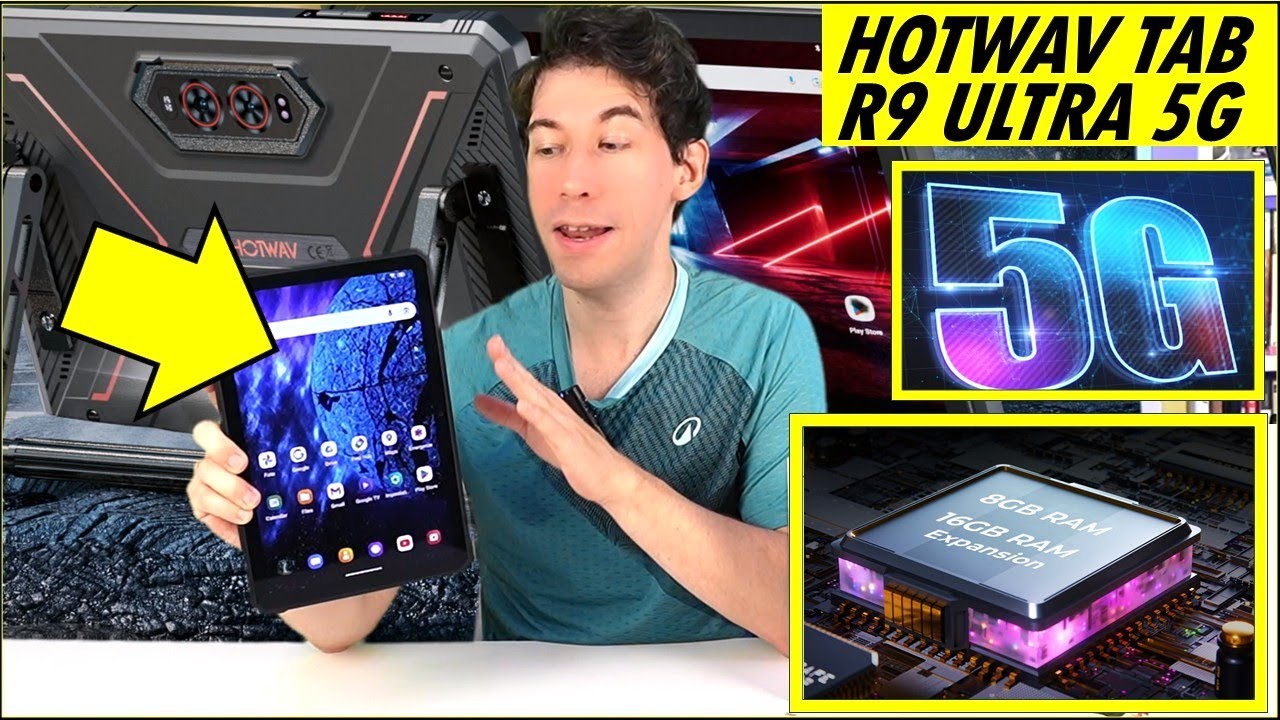 HOTWAV R9 Ultra 5G: обзор защищённого планшета с аккумулятором ёмкостью 20 080 мА·ч и отличным
