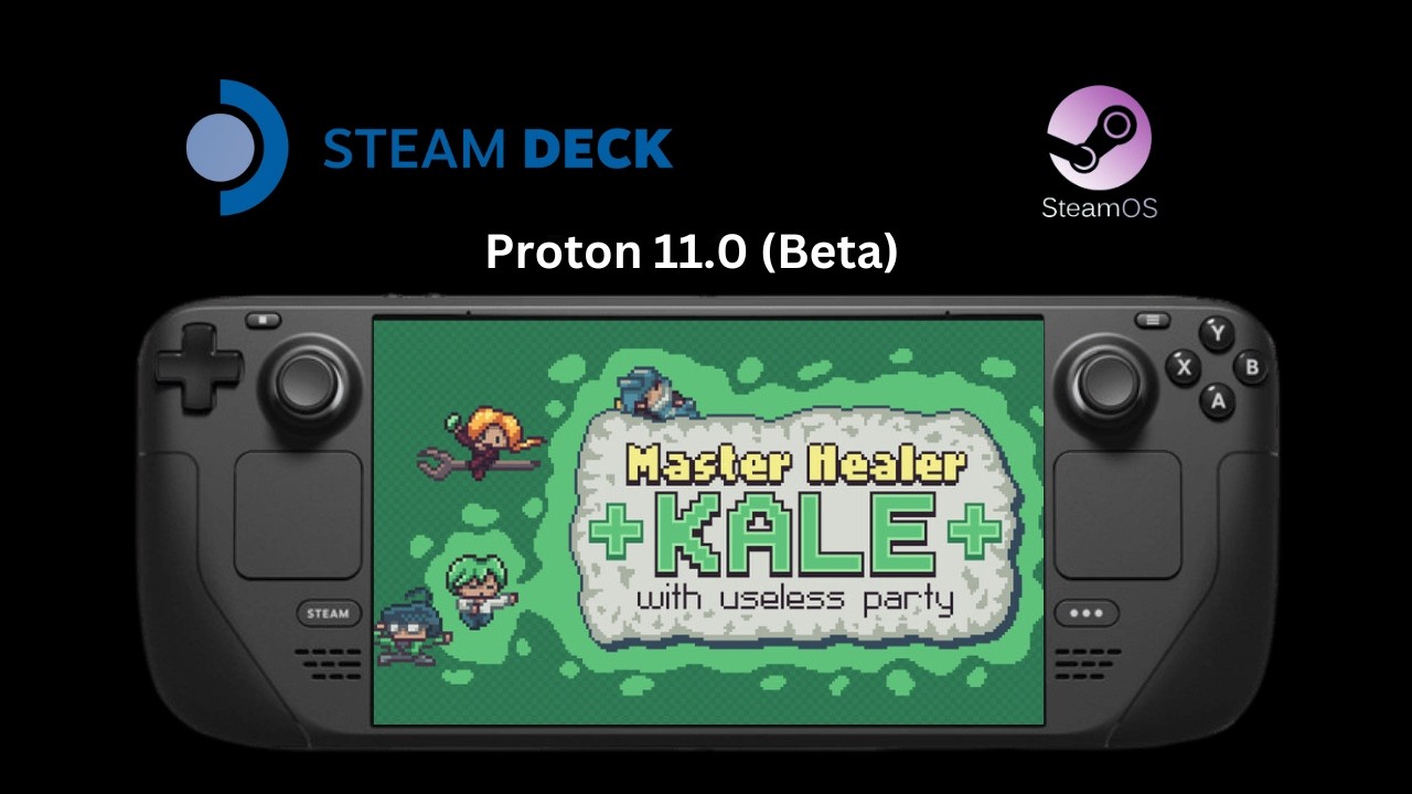 Master Healer Kale with useless party - Steam Deck Gameplay | Short Incremental Game