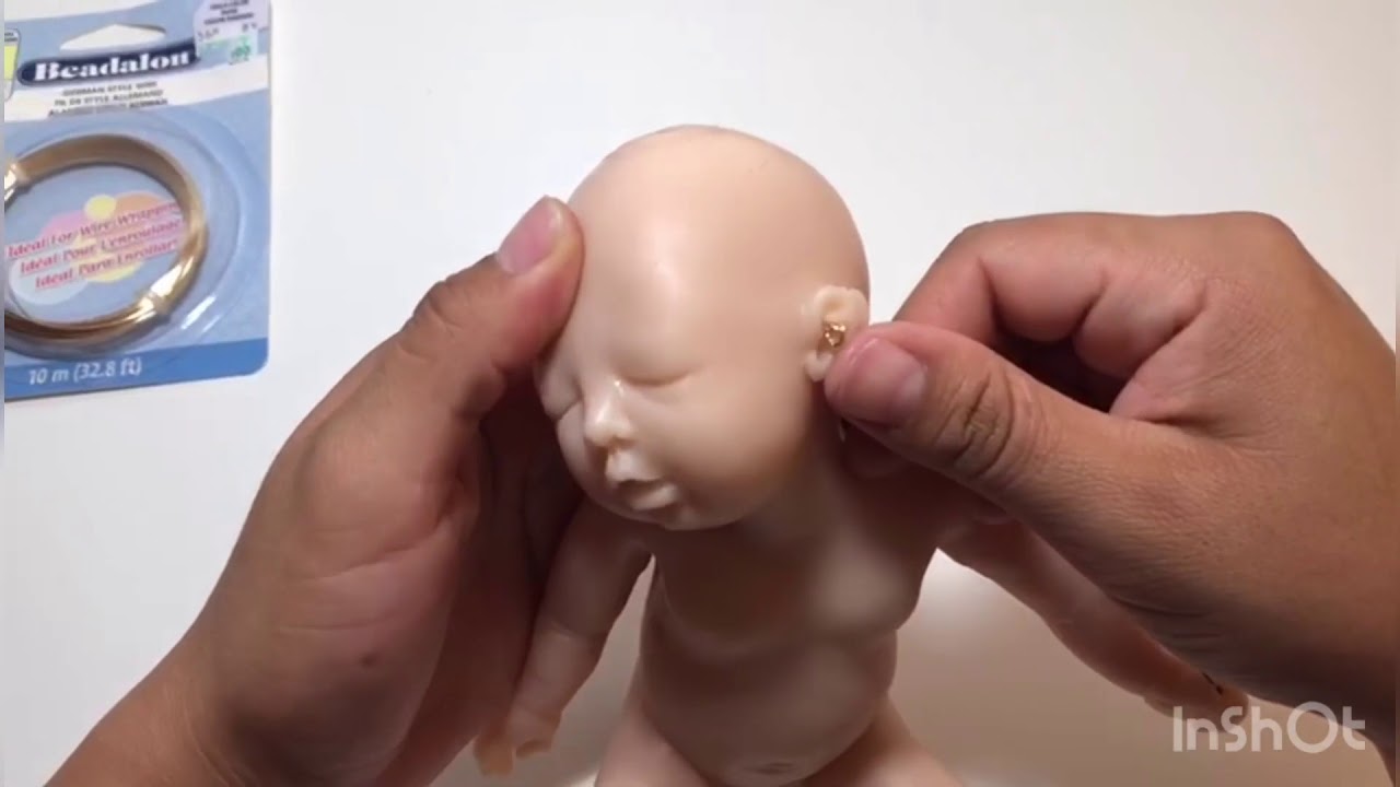 How to insert armatures in a silicone baby.