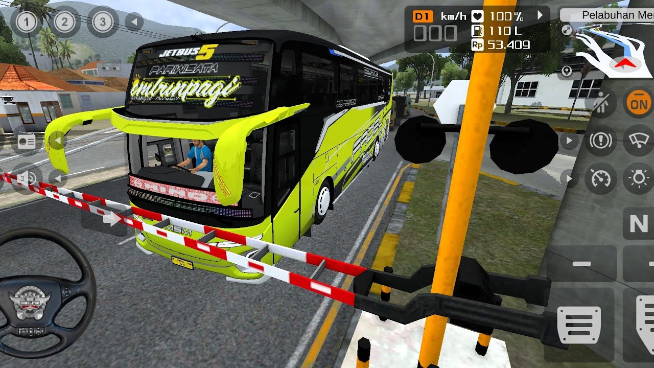 Bus JB5 MN X FMD Fadel by WFR Project FULL Basuri! Nunggu Kereta Lewat Tapi Malah Gak Lewat‼️🗿