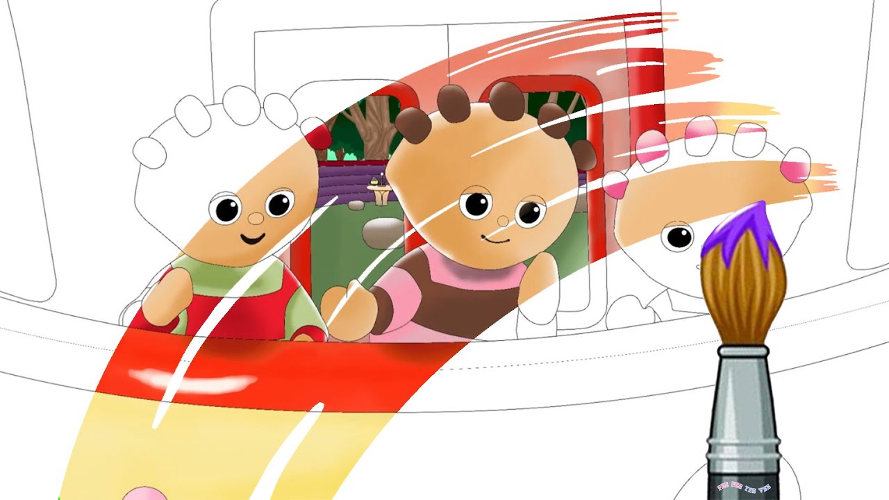 Colouring | In The Night Garden Pt 41 - The Tomliboos | 1080p