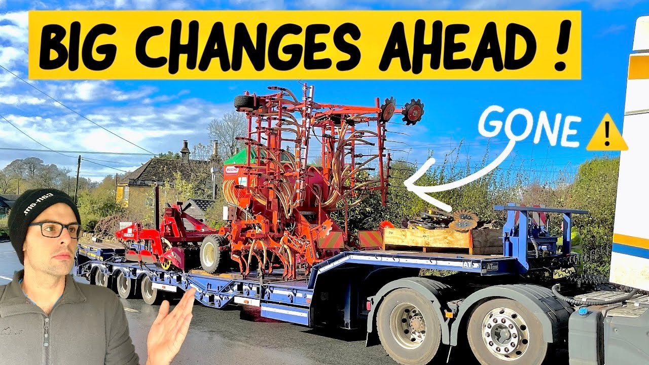 WE'RE DONE : OUR SEED DRILL AND CULTIVATOR ARE GONE!
