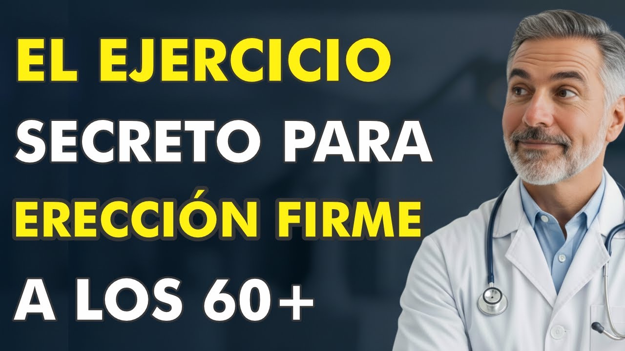 Urólogo revela el ejercicio secreto que recupera la erección a los 65 años