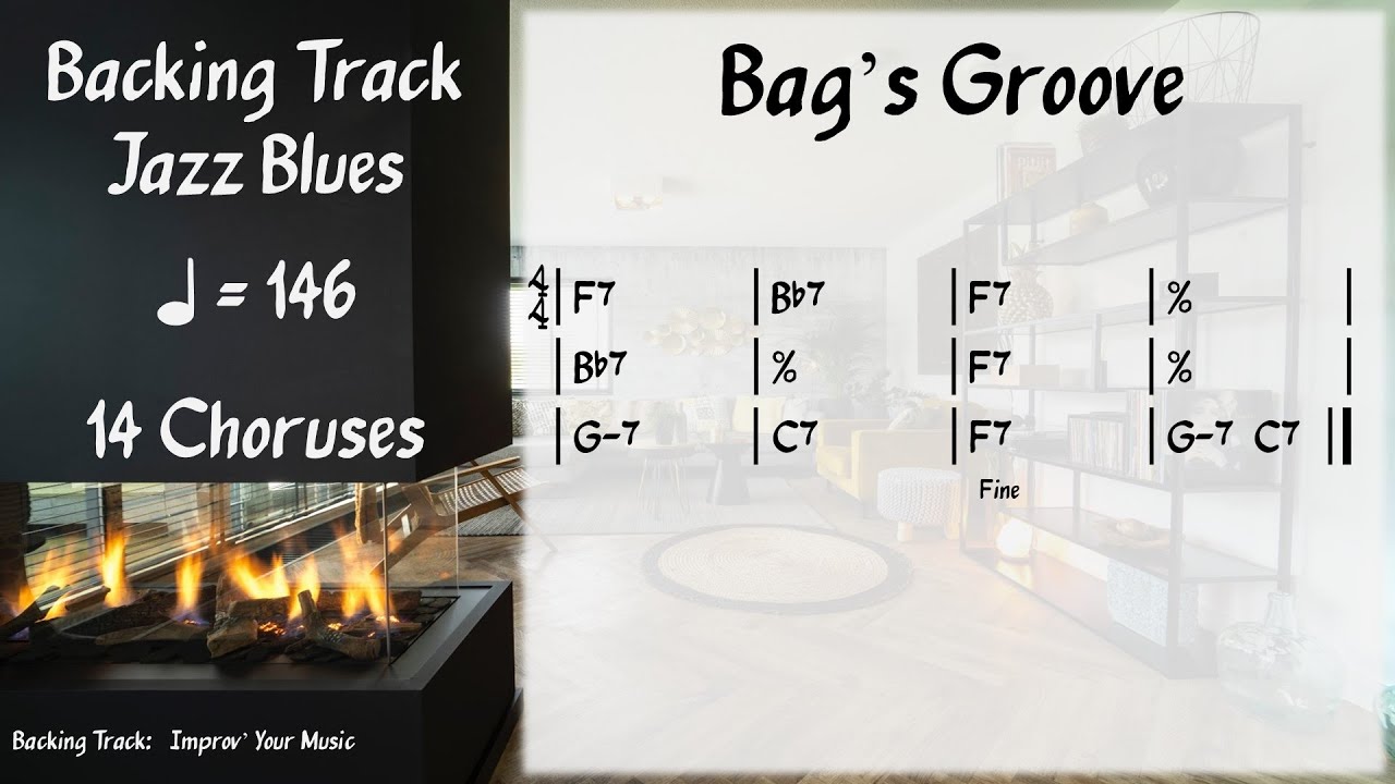 Bag's Groove (146 BPM) - Backing Track