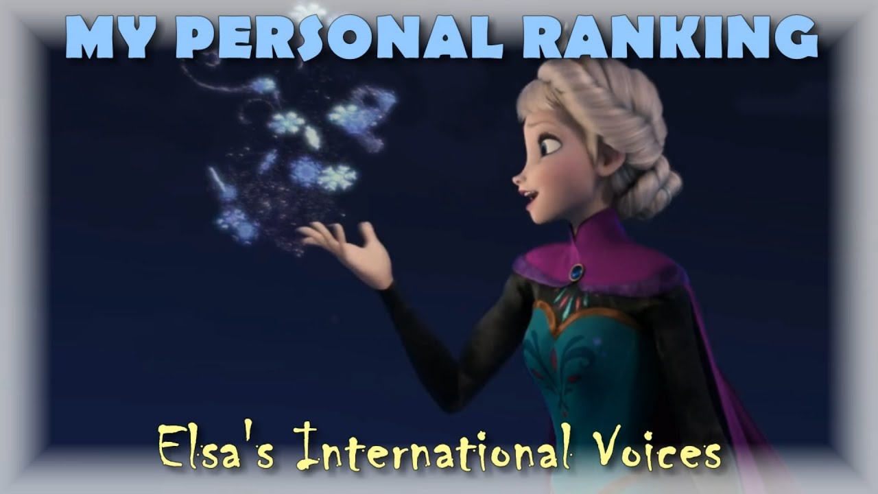 Personal Ranking : Elsa (Frozen)