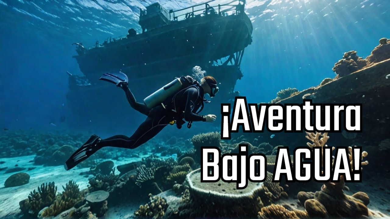 Aventura SUBMARINA extrema en busca del barco hundido