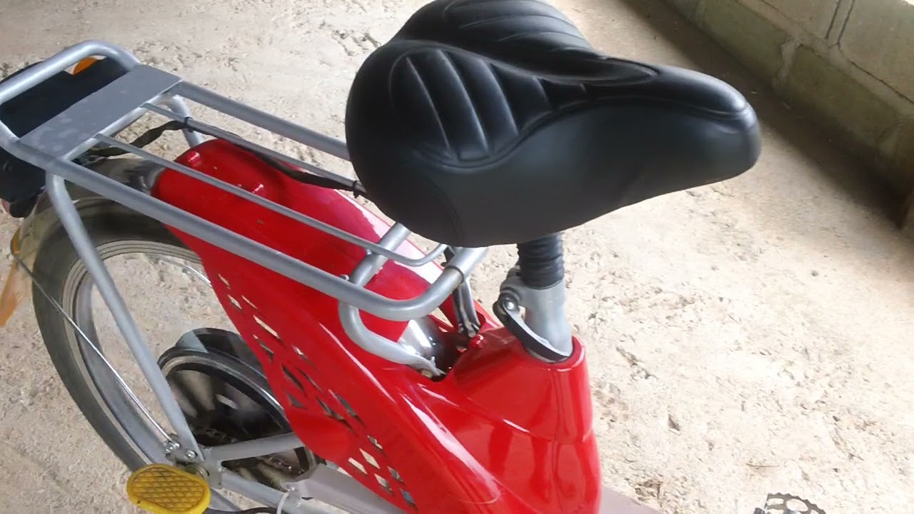 mostrando  como funciona o  piloto automático  da bicicleta elétrica sousa