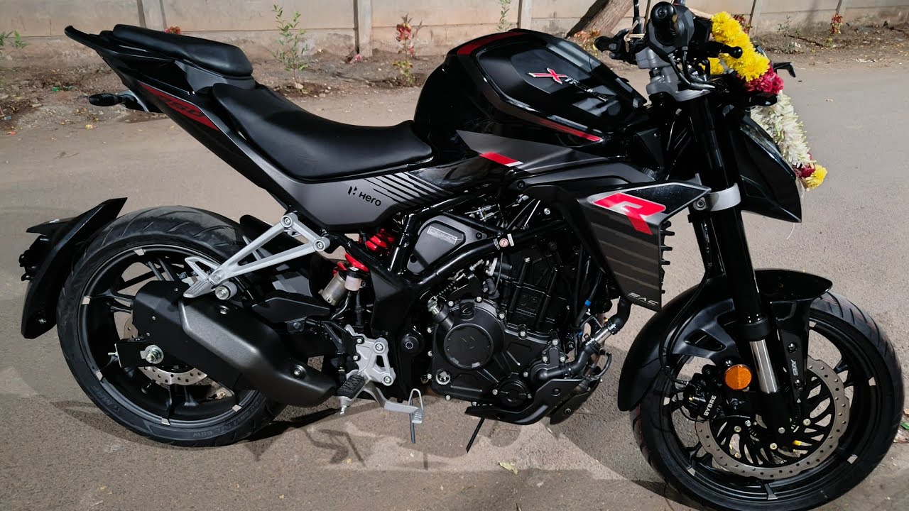 Xtreme 250R🚀 Review before 1st service #bike #vlog #hero #motovlog #xtreme