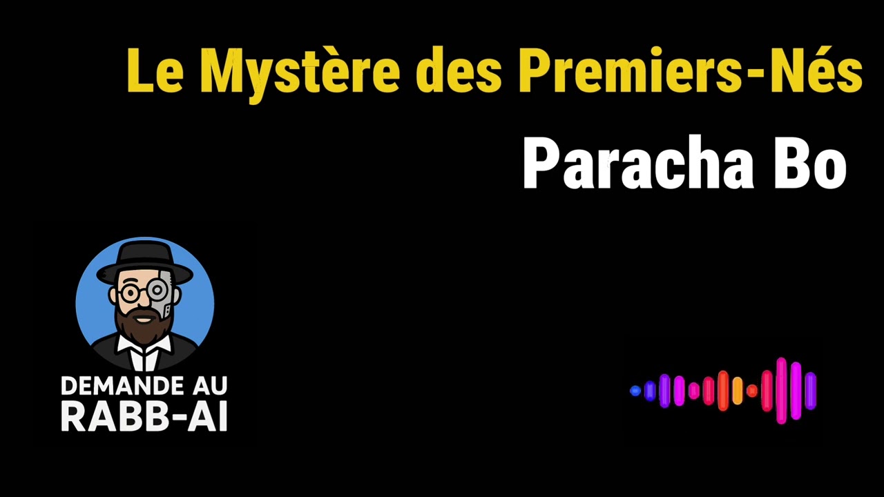 Paracha Bo : Ce Que Vous Ignoriez sur les Premiers-Nés