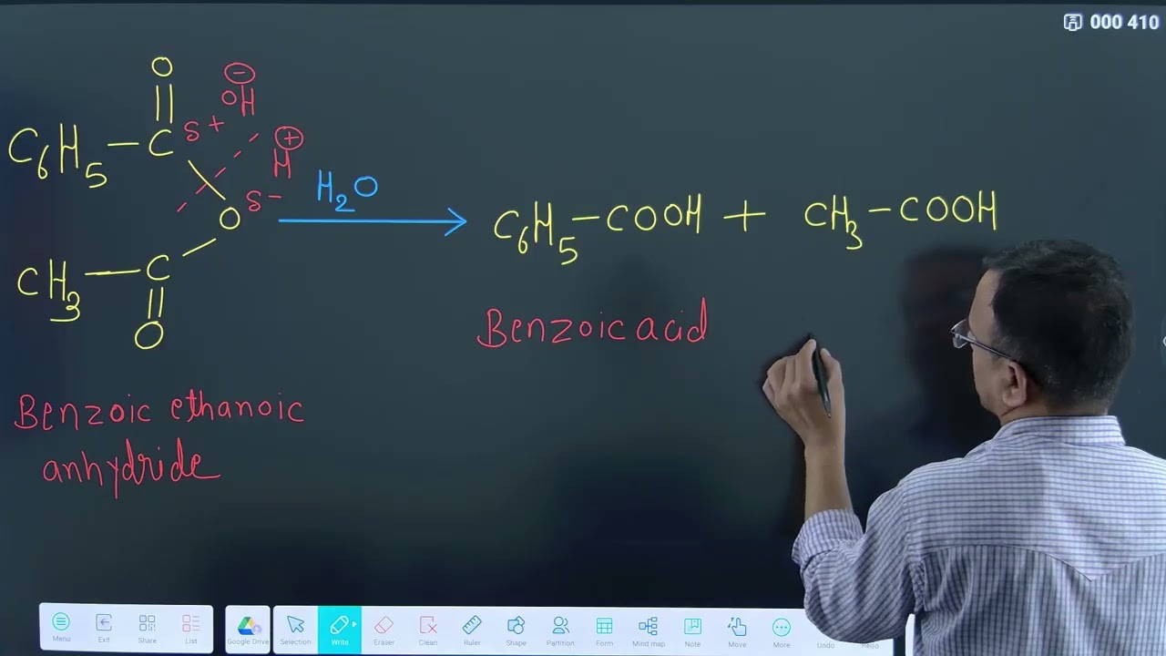 Preparation of Carboxylic acid by acyl halides, anhydride and esters | Aldehyde,ketone and acid p-13