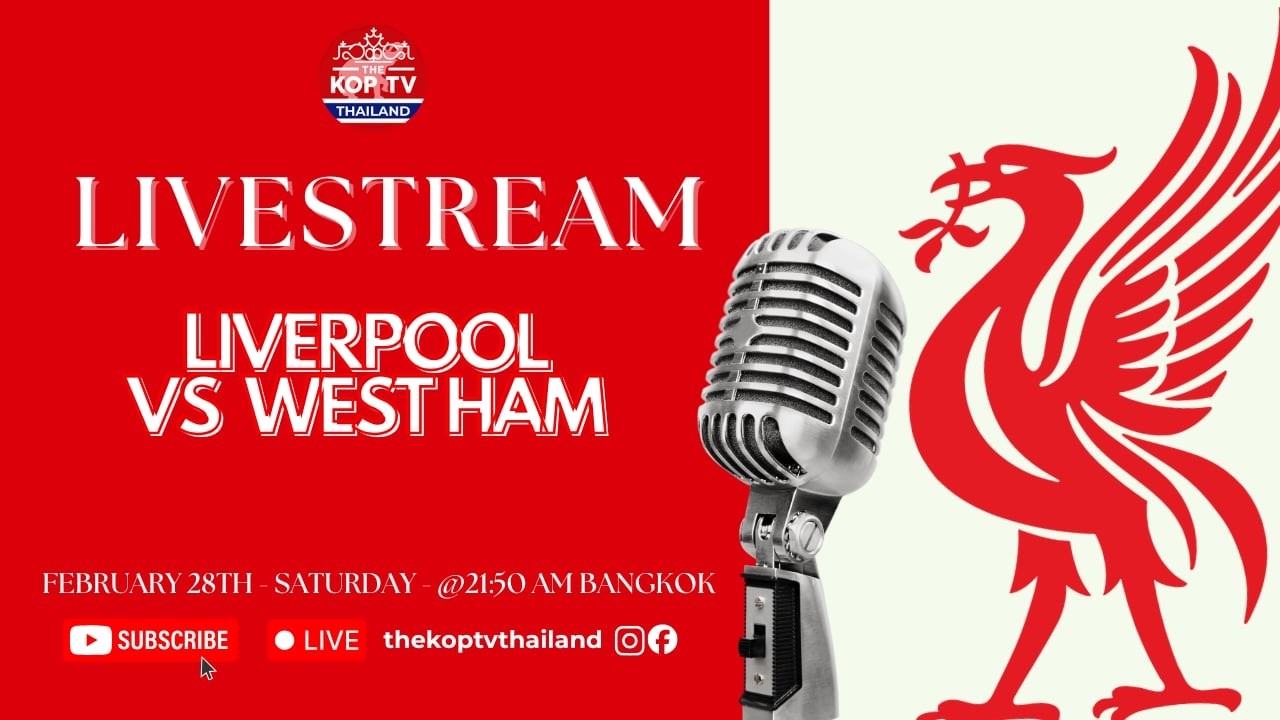 🔴 LIVE: LIVERPOOL vs WEST HAM | Signs of Unity & YNWA BSL Tribute at Anfield! 🤟| EPL 2025/26 - MD 27