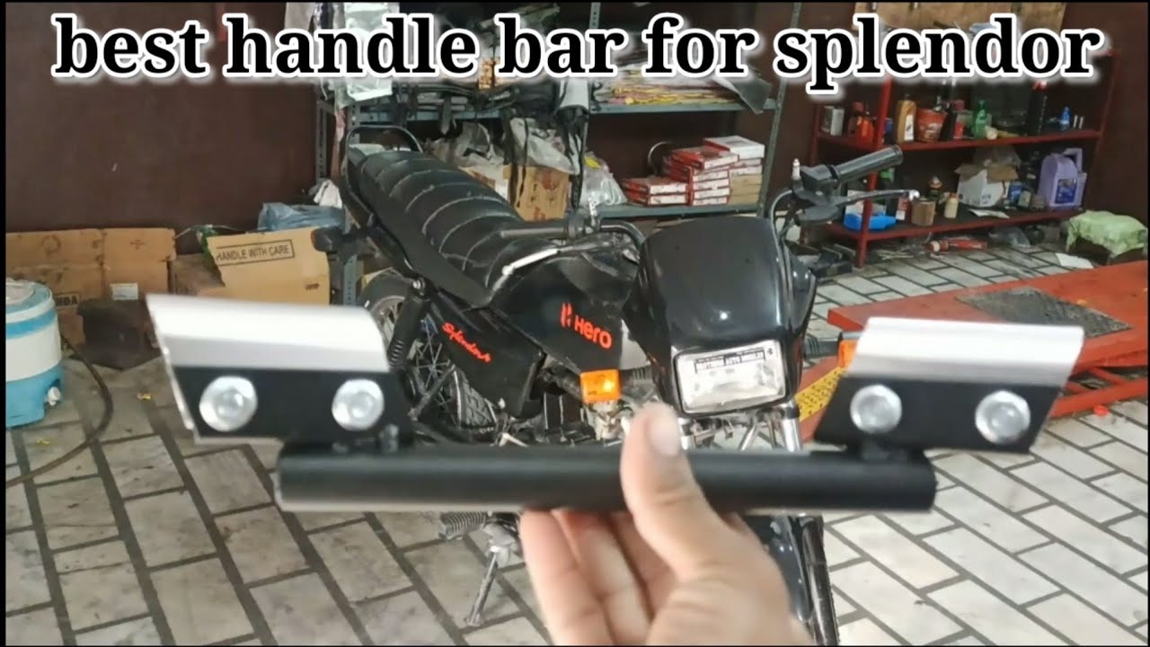 Splendor Handle Bar modified# Short Handlebar For SPLENDOR plus@techbrothershindi