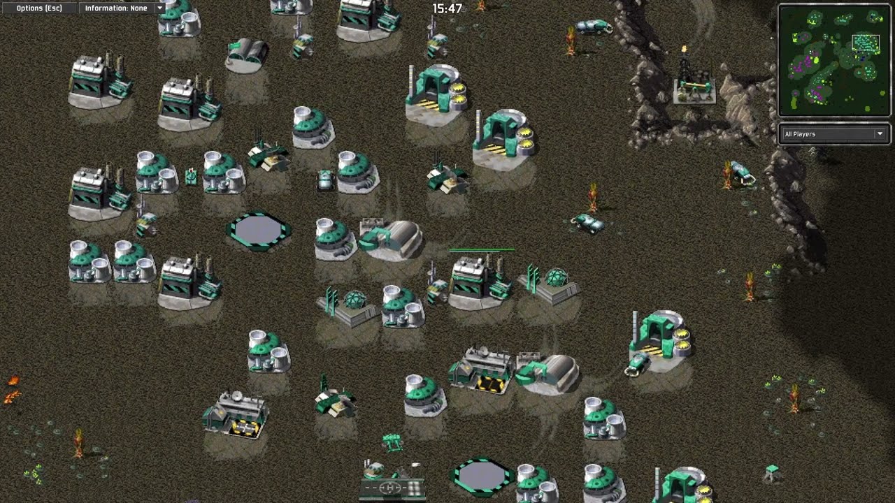 OpenRA  Combined Arms - Multiplayer - drone spam op pls nerf
