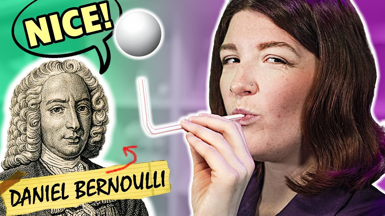 Bernoulli&rsquo;s Principle explained with fun, easy experiment #stem