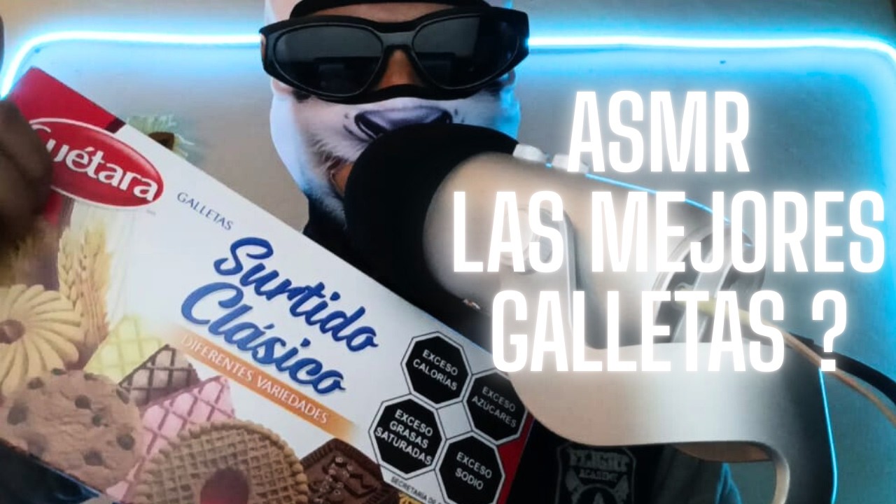 ASMR Probando Galletas Clon || #asmrmouthsounds 💤