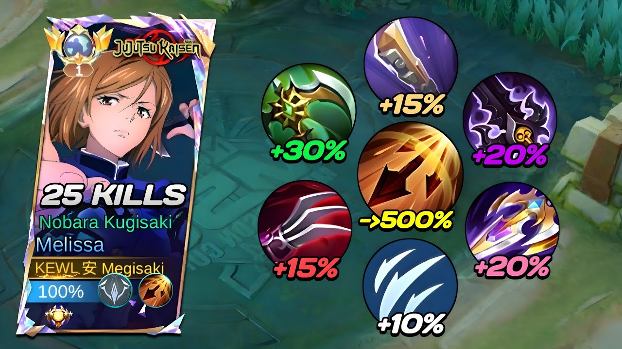 NEW META‼️ MELISSA FULL ATTACK SPEED BUILD😱 (ATTACK SPEED HACK) | MELISSA BEST BUILD FOR 2024!