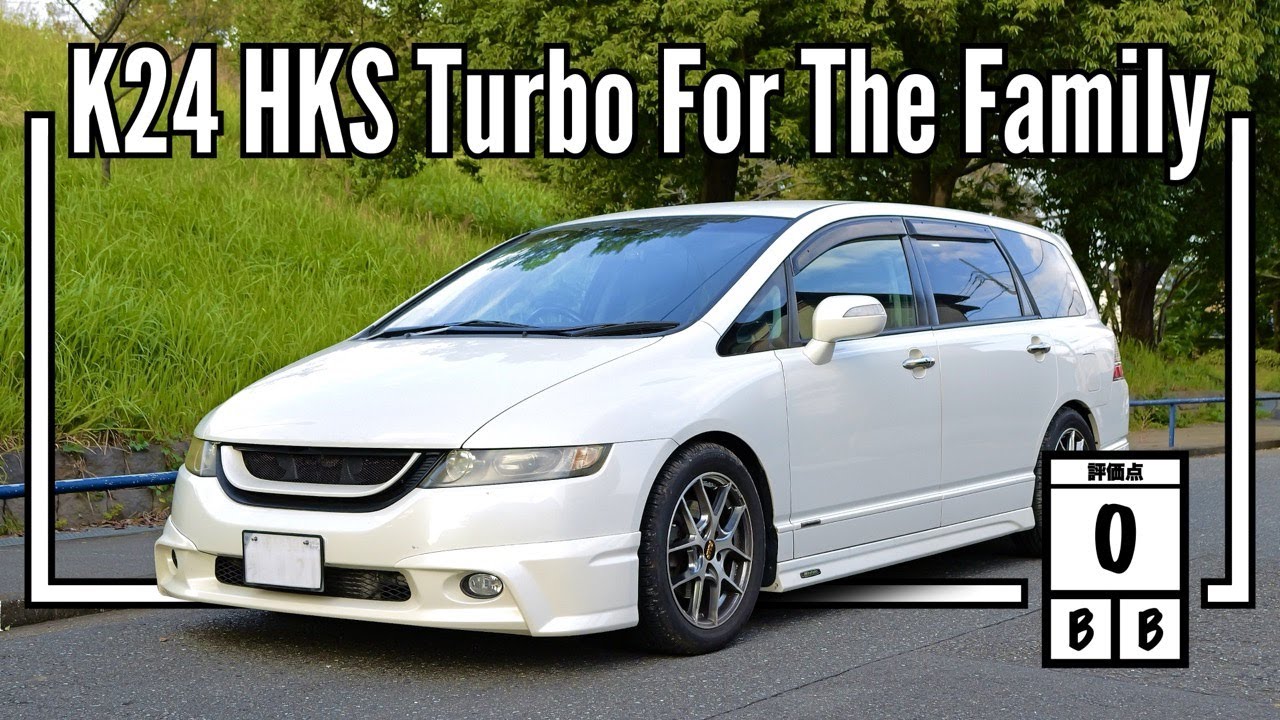 Обзор покупки Honda Odyssey Absolute HKS Turbo 2007 года (импорт из Канады) на японском аукционе