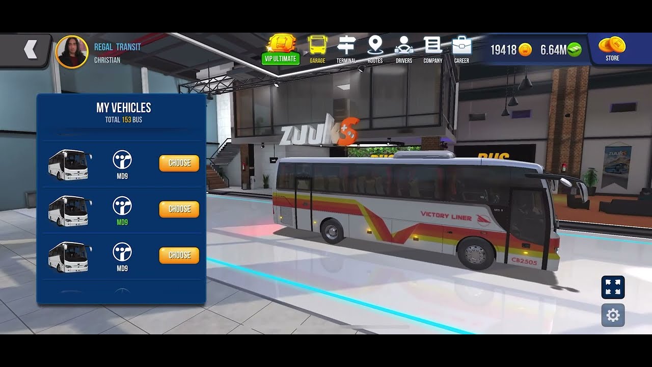 Bus Simulator: Ultimate 🇵🇭 (Victory Liner Skin - Temsa MD9)