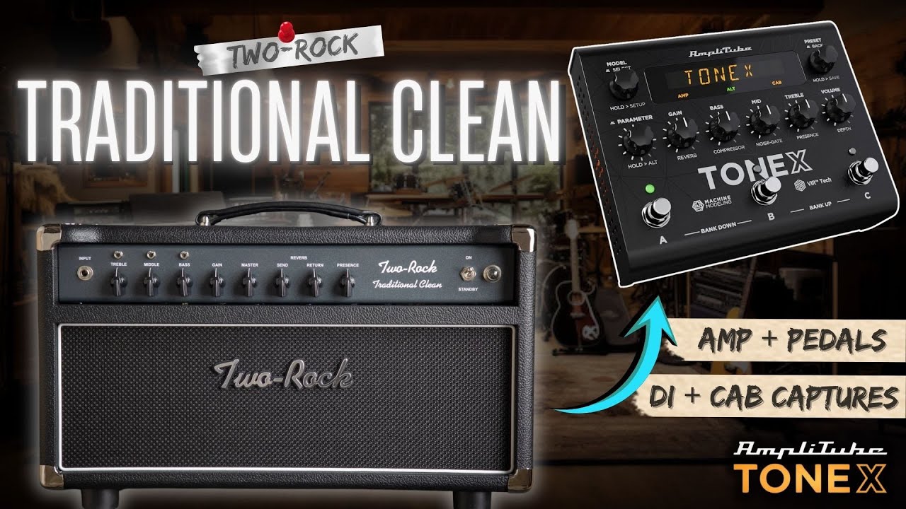 [TONEX] “The BEST Stratocaster tone of ALL TIME.” | Two-Rock Traditional Clean (Mayer, SRV)