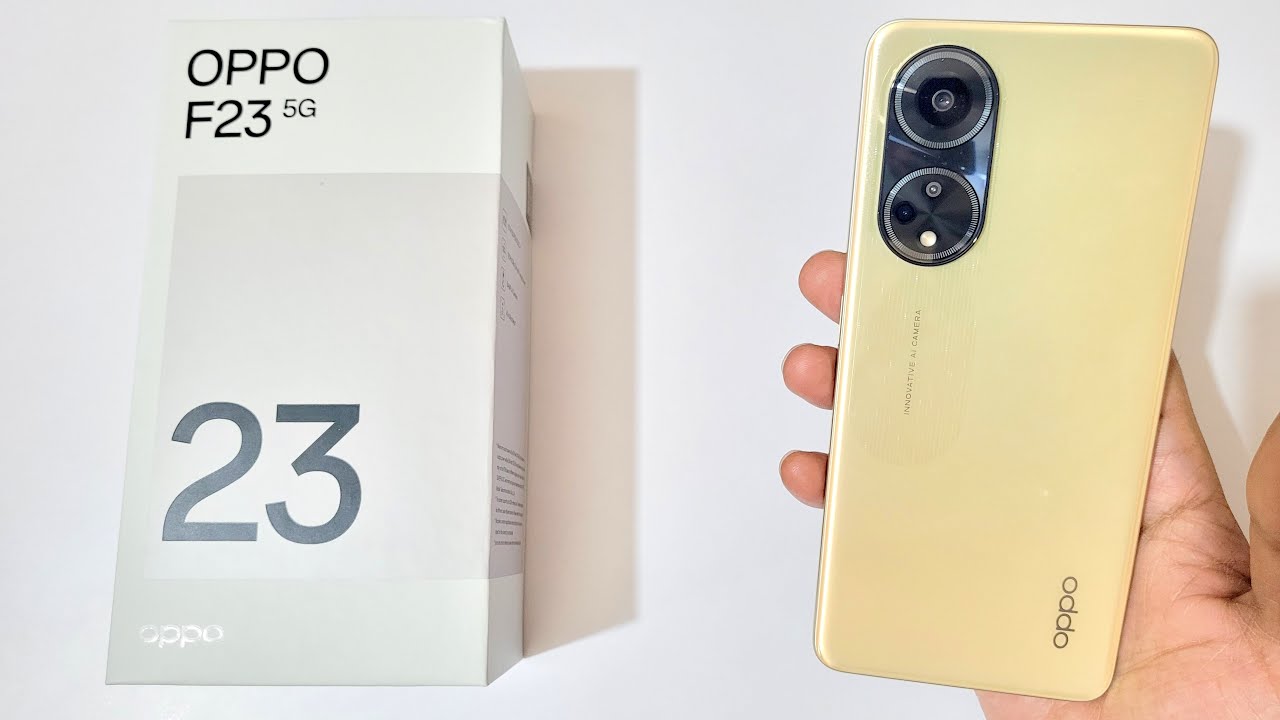 OPPO F23 5G Unboxing - 64MP Triple Rear Cameras + 120Hz Ultra Smooth Display & Great Looks