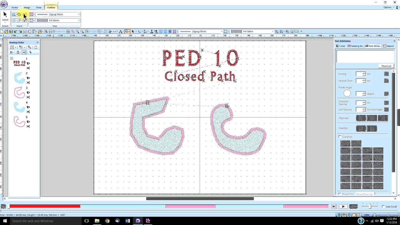 PE Design 10 (lesson 3) closed path