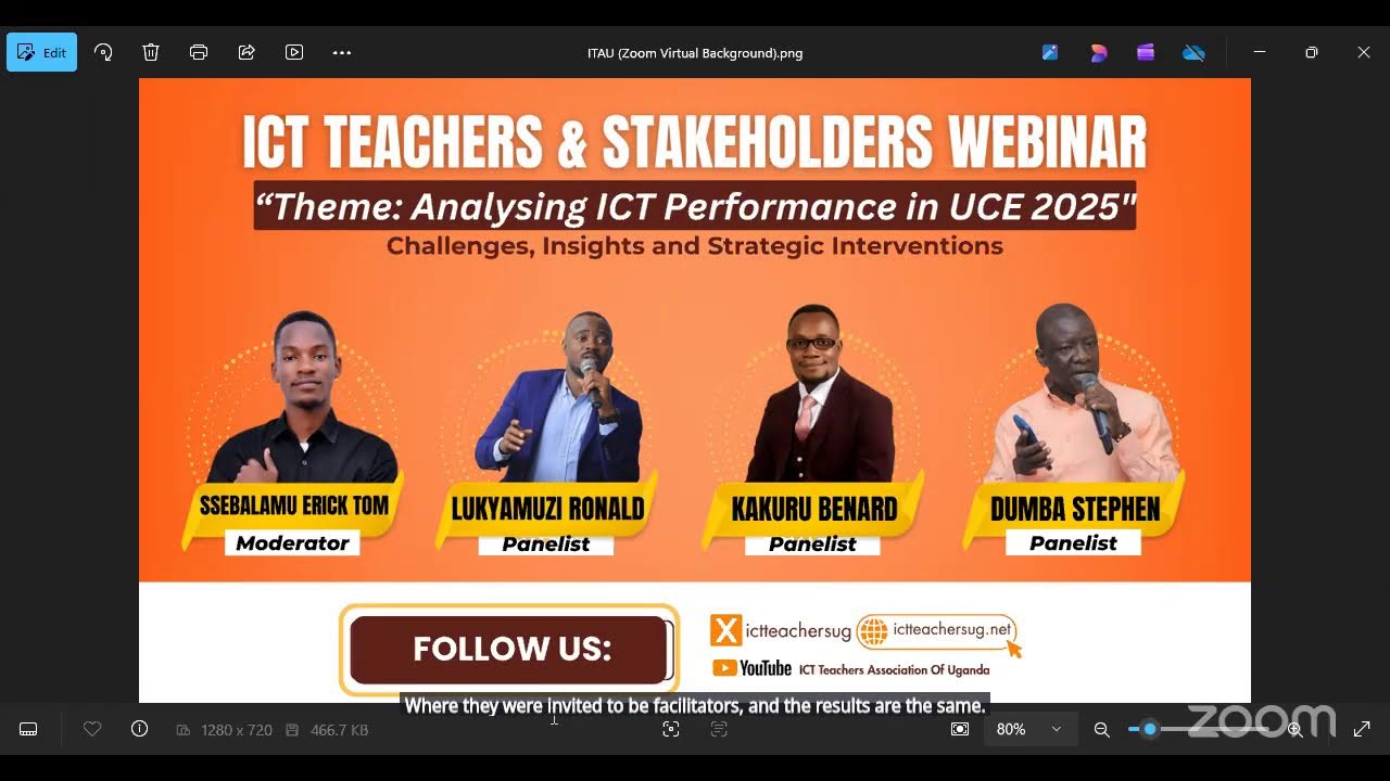 Analysing ICT in UCE 2025: Problems, Insights & Strategic Fixes | ITAU Stakeholders Webinar