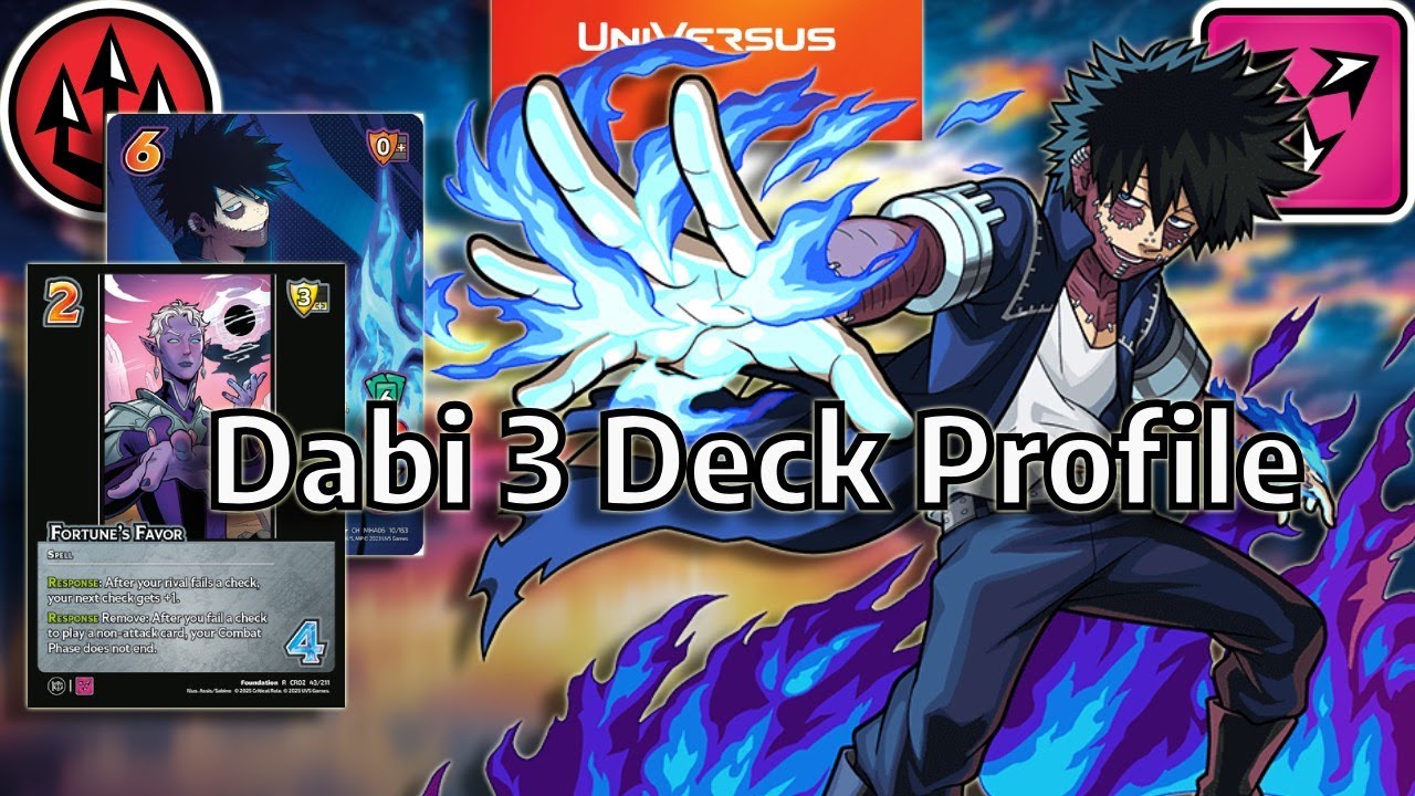 Universus: Deck Profile Dabi 3 Evil
