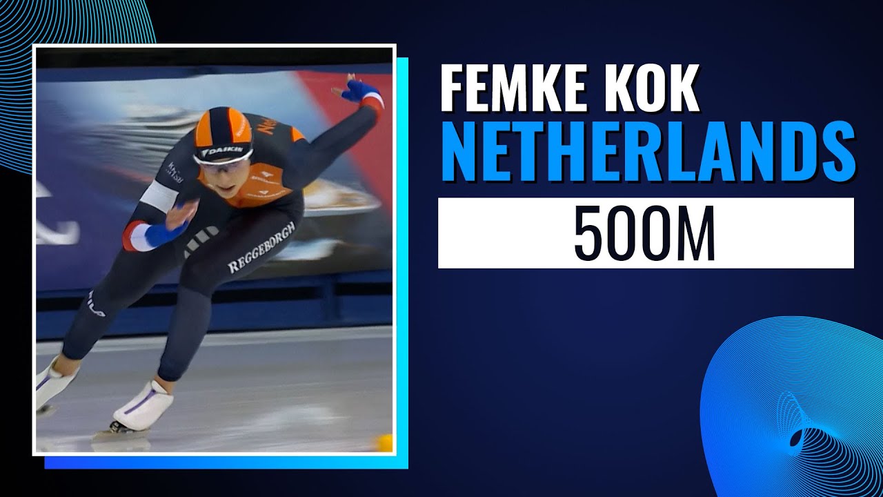 Femke Kok breaks the track record AGAIN! | Women 500m | Milwaukee 2025 | #SpeedSkating
