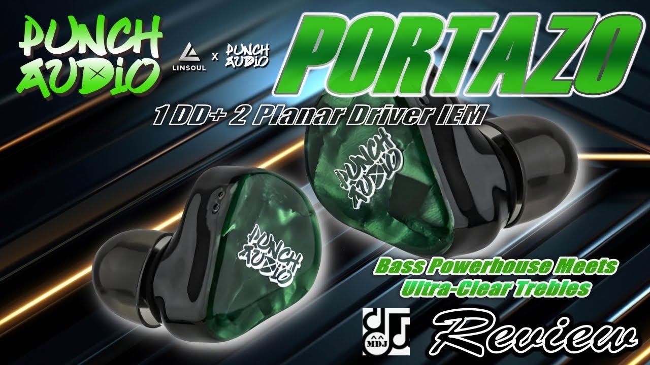強力なLow Rangeと超クリアなHigh Rangeの融合  [ Punch Audio Portazo ] Review!