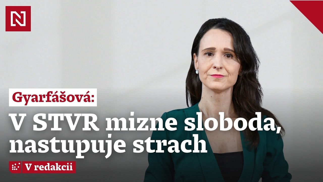 Prepusten&aacute; novin&aacute;rka Gyarfa&scaron;ov&aacute;: V STVR mizne sloboda, nastupuje strach