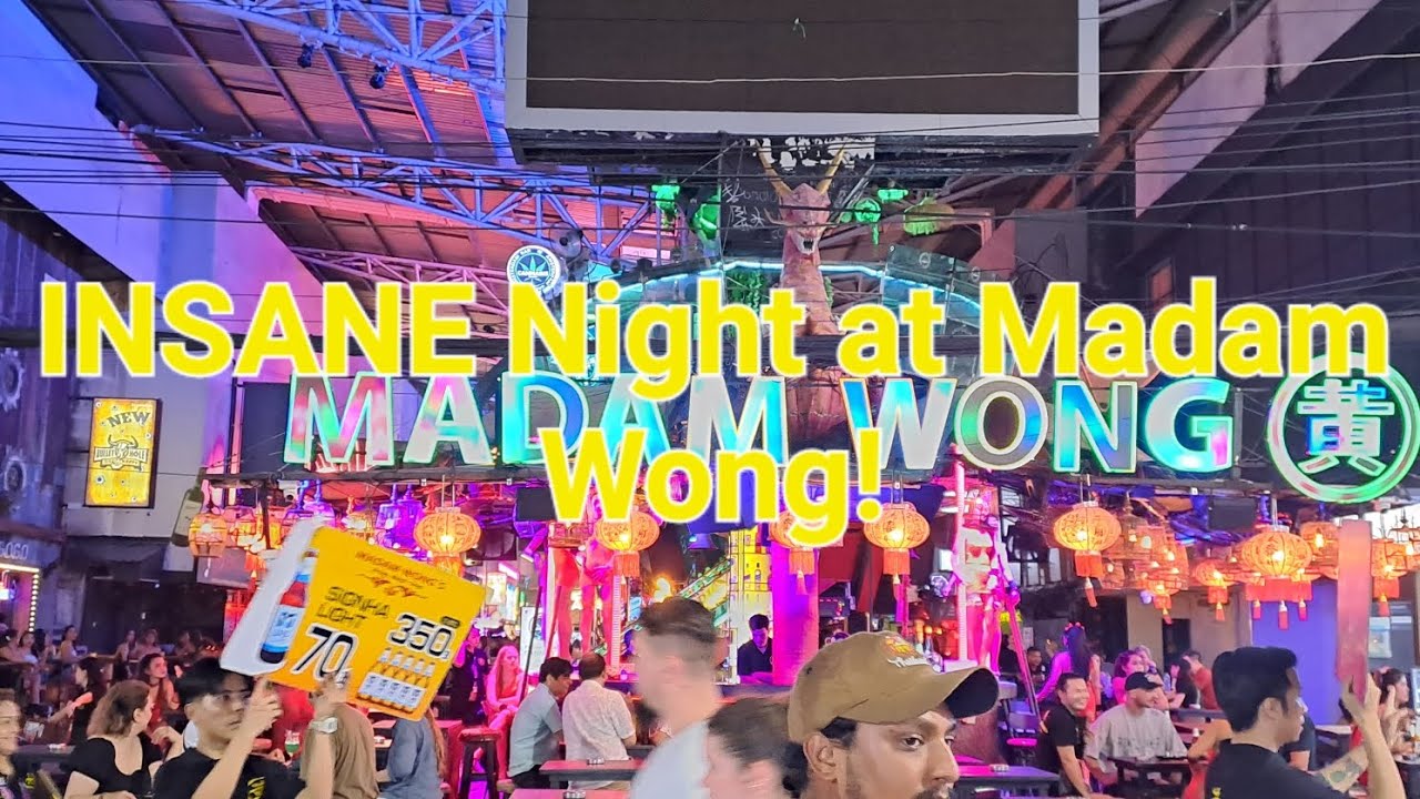 Inside Madam Wong on Bangla Road- Phuket's Wildest Nightlife Spot!