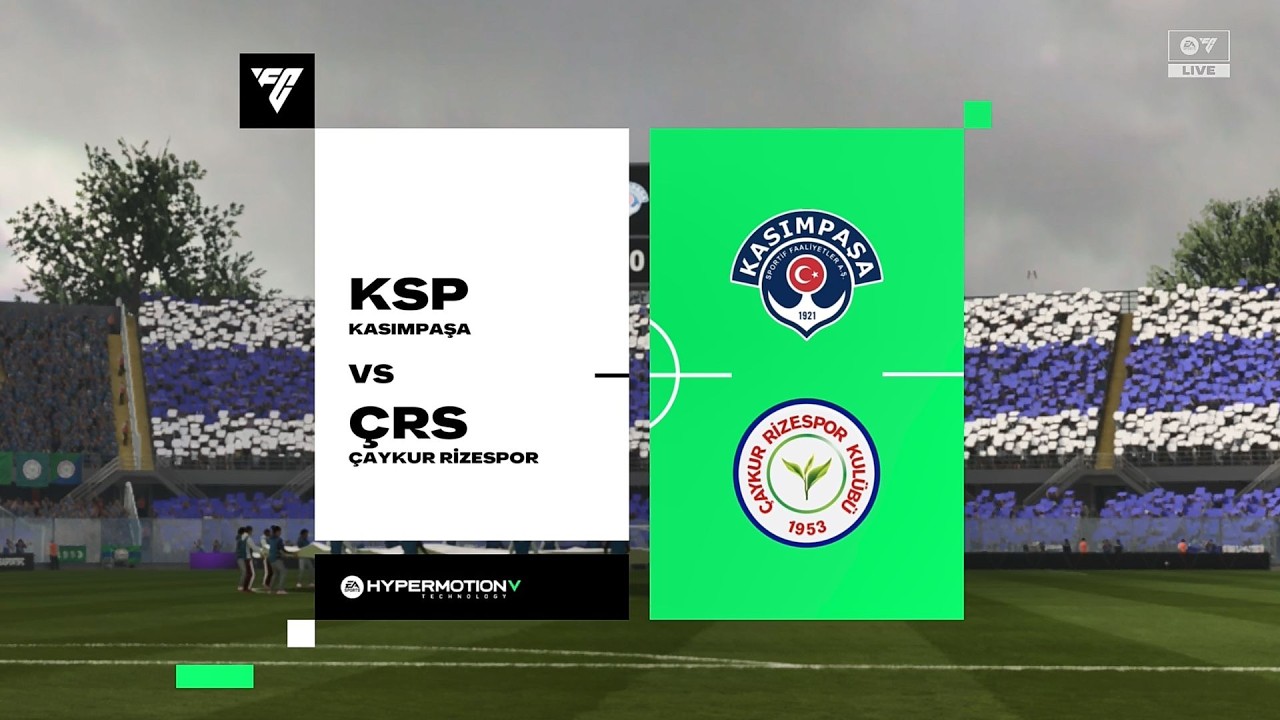 EA Sports FC 26 | Kasimpasa vs Rizespor - Süper Lig | Gameplay PS5