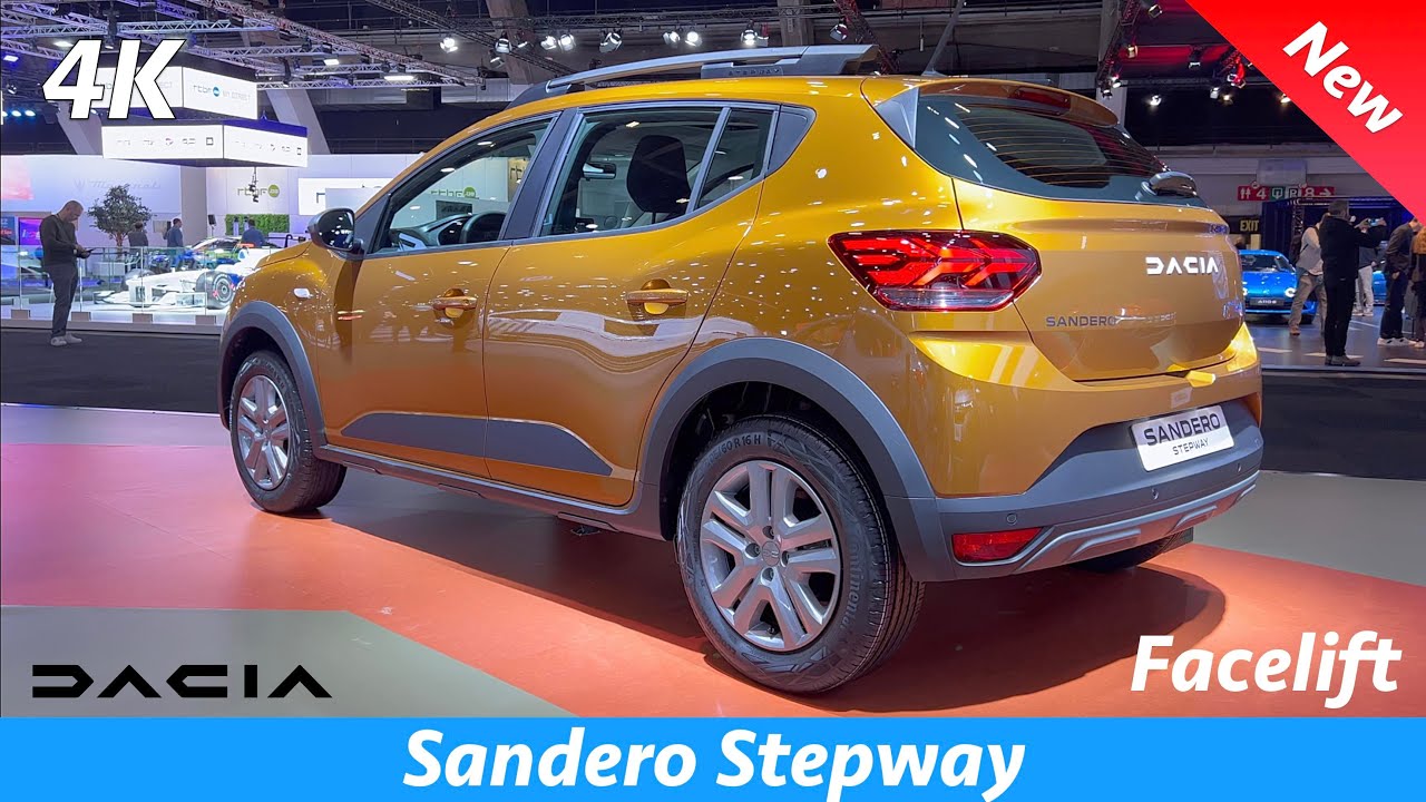 Dacia Sandero Stepway (Facelift) 2023 — ПОЛНЫЙ обзор в 4K | Expression (Экстерьер - Интерьер), Цена