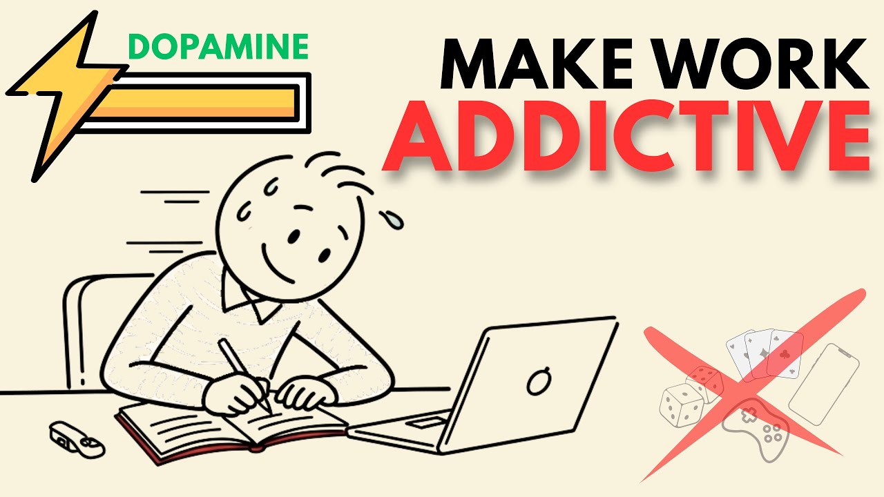 3 Steps Formula To Be Hard Work Addictive (Rewire Dopamine)