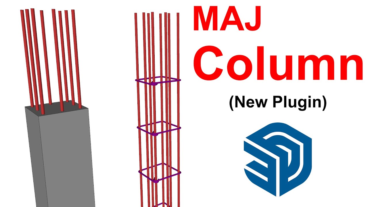 New MAJ Column Plugin For SketchUp - TutorialsUp
