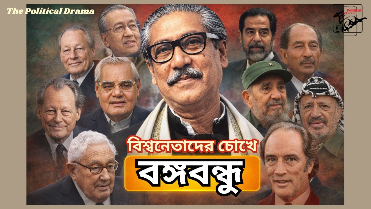 বিশ্ব নেতারা কি বলেছেন বঙ্গবন্ধু'কে নিয়ে / Sahadat Russell / The Political Drama / Shekh Mujib