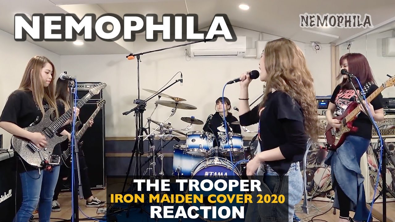 Musicians REACT to Nemophila: The Trooper (2020 Iron Maiden cover)