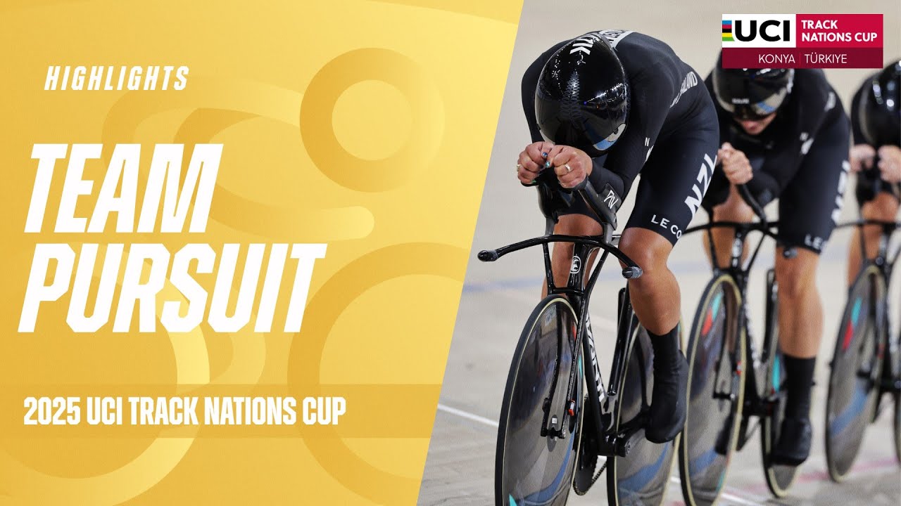 Team Pursuit Highlights - Konya (TUR) | 2025 UCI Track Nations Cup