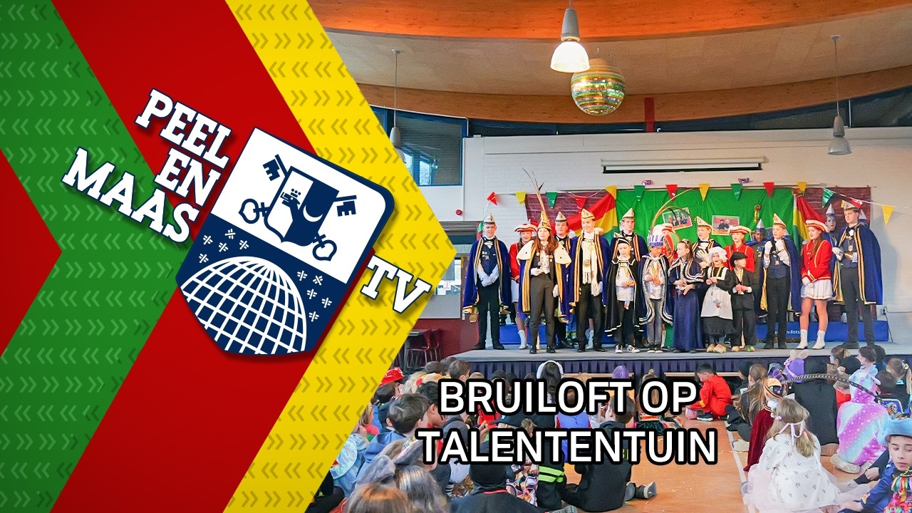 Bruiloft op de Talententuin - 13 februari 2026 - Peel en Maas TV Venray