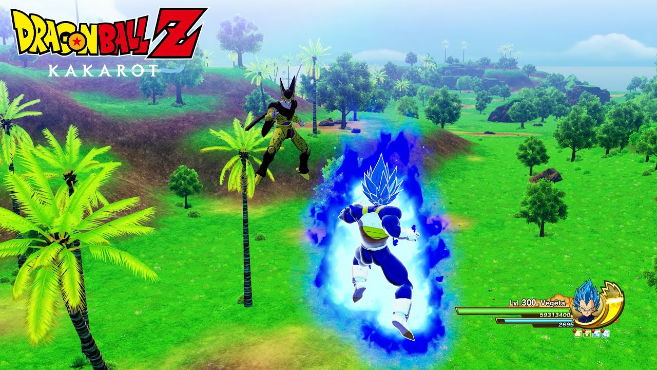 If Vegeta in Cell Saga with God Powers! Vegeta vs Cell in Dragon Ball Z: Kakarot Mods