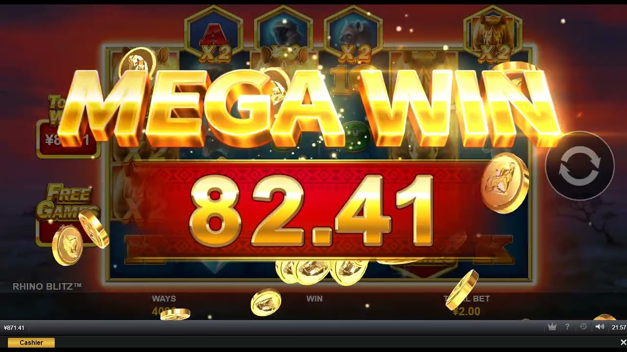 Rhino Blitz Free Games - Playtech New Slot