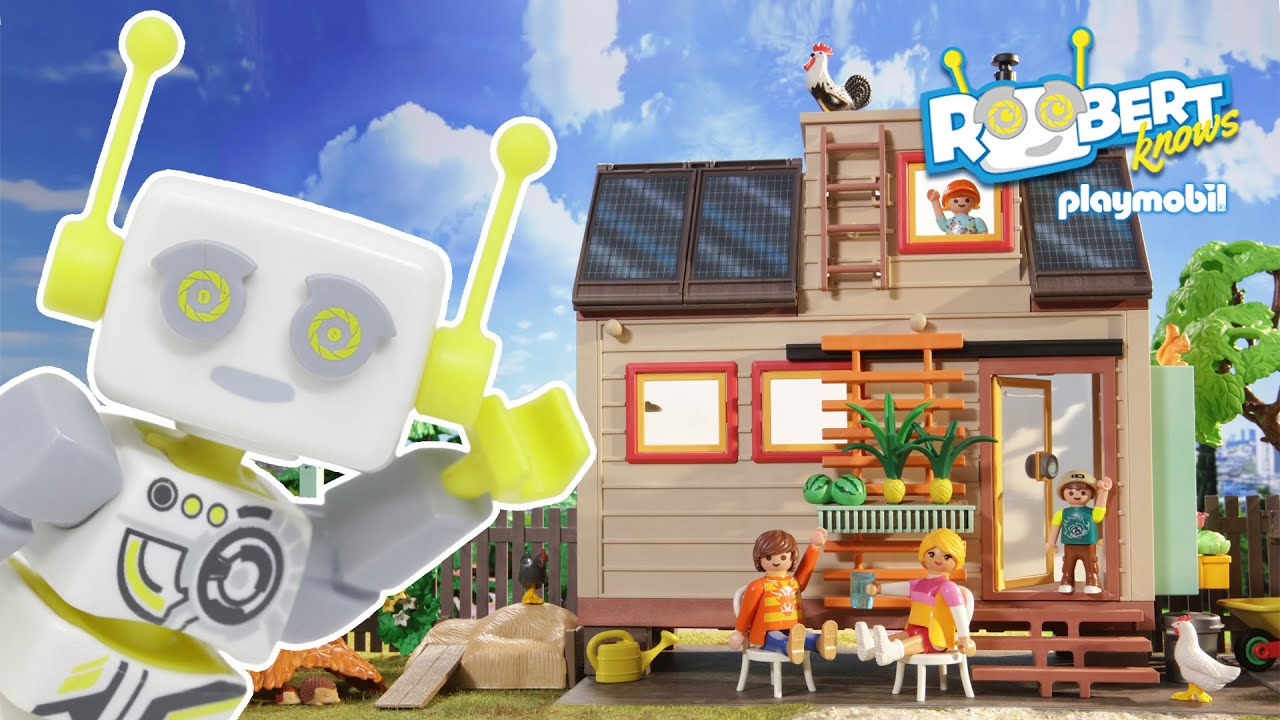 Qu'est-ce qu'une tiny house ? - ROBert Sait - PLAYMOBIL en Français
