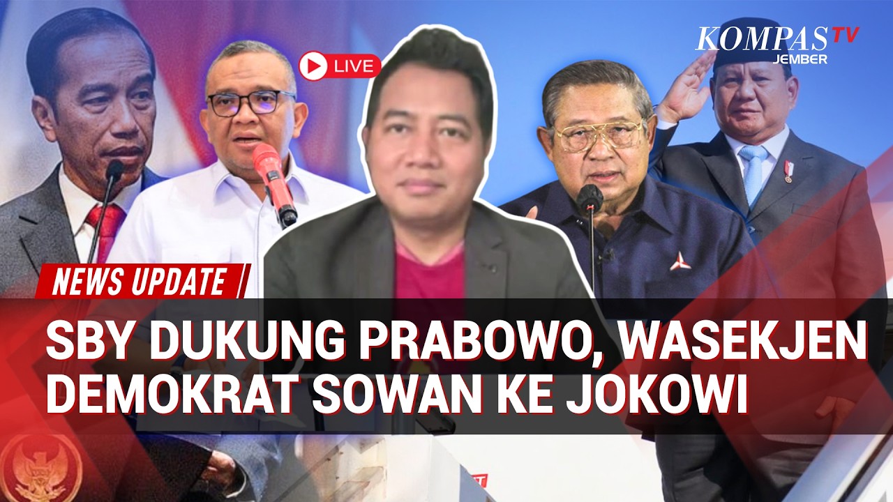 Manuver Demokrat? SBY Dukung Prabowo - Kader Sowan ke Jokowi, Pengamat Kupas Arah Politik