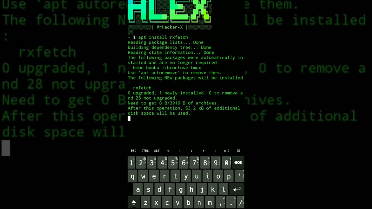 Termux Cool Command 😈😈😈 #termux #sorts