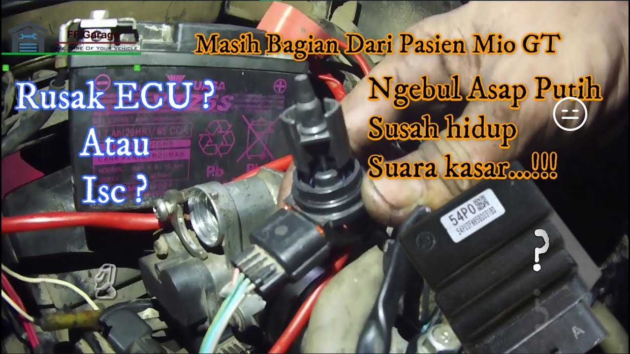 Cara Mengetahui ISC Rusak beneran atau ecu error #yamaha #mio #miogt