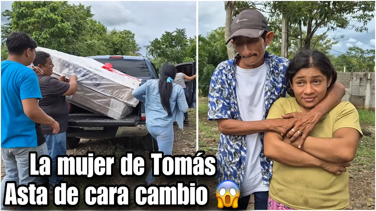 Tremenda sorpresa para Tomás, y su mujer no podían querer que esto les habían mandado😱