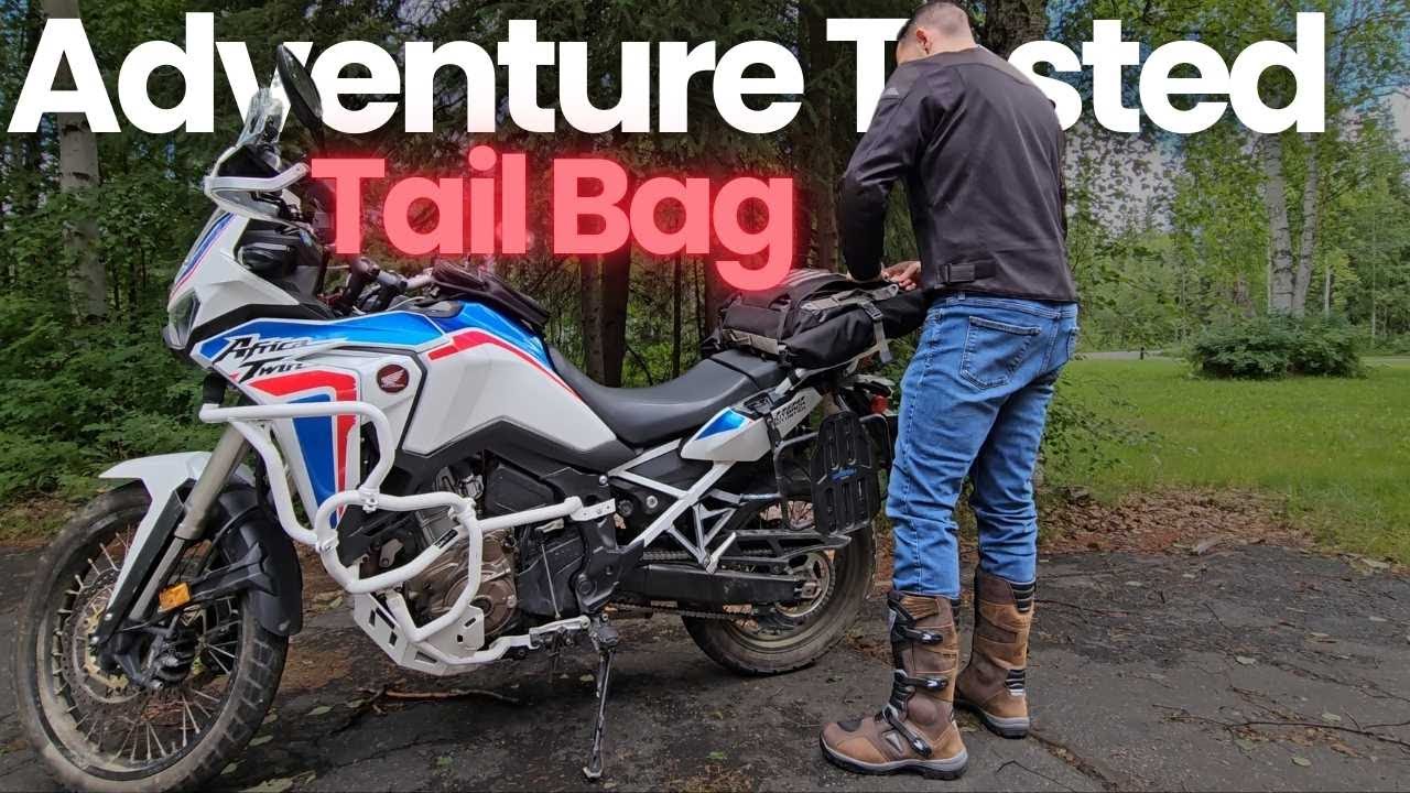 Quick and Easy Adventure Tested Tail Bag For Honda Africa Twin